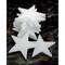 Floracraft Styrofoam Stars, 1/2 x 6 Inches, White, Pack of 12